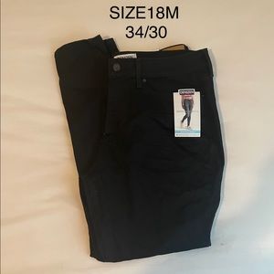 Denizen by Levi’s Black High Rise Skinny18M NWT